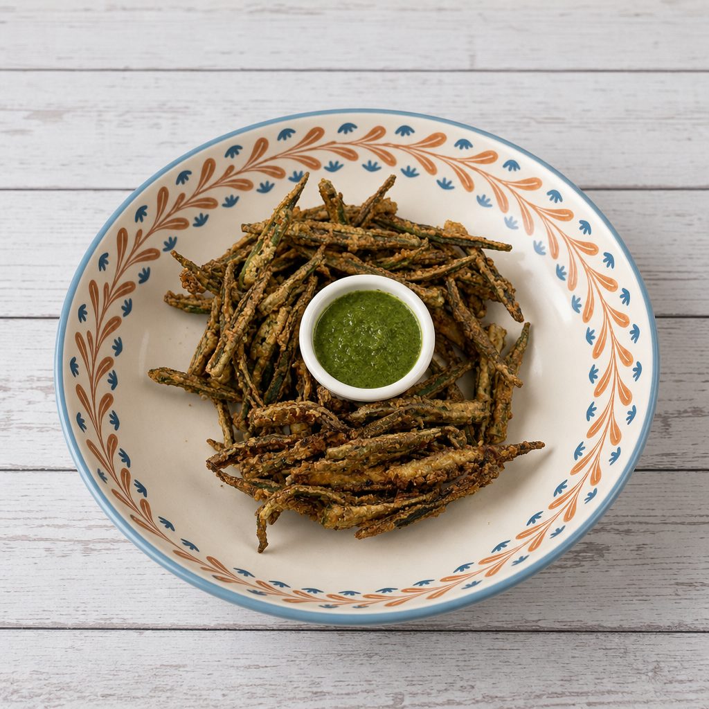 Okra Fries.