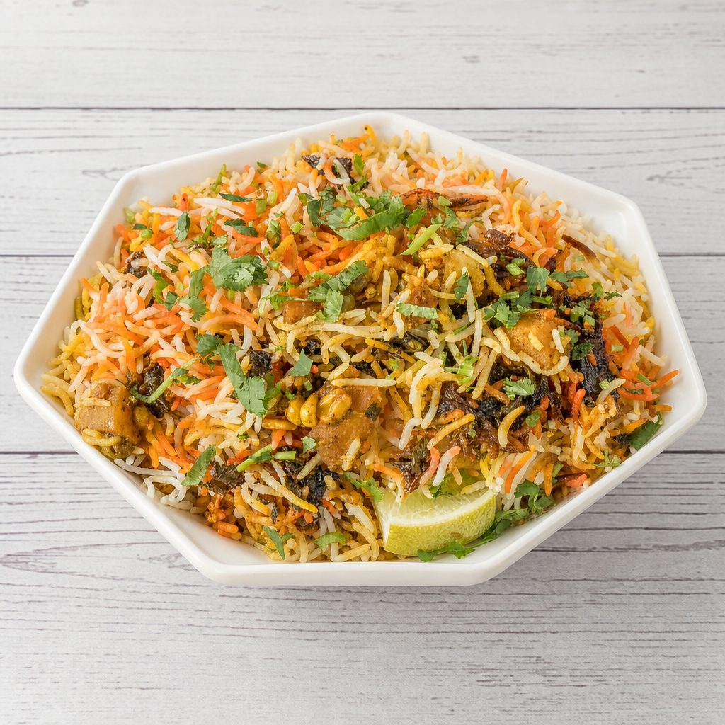 Veg Biryani.