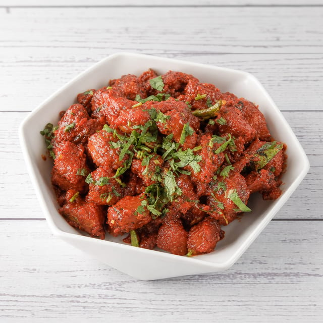 Chicken Andhra.