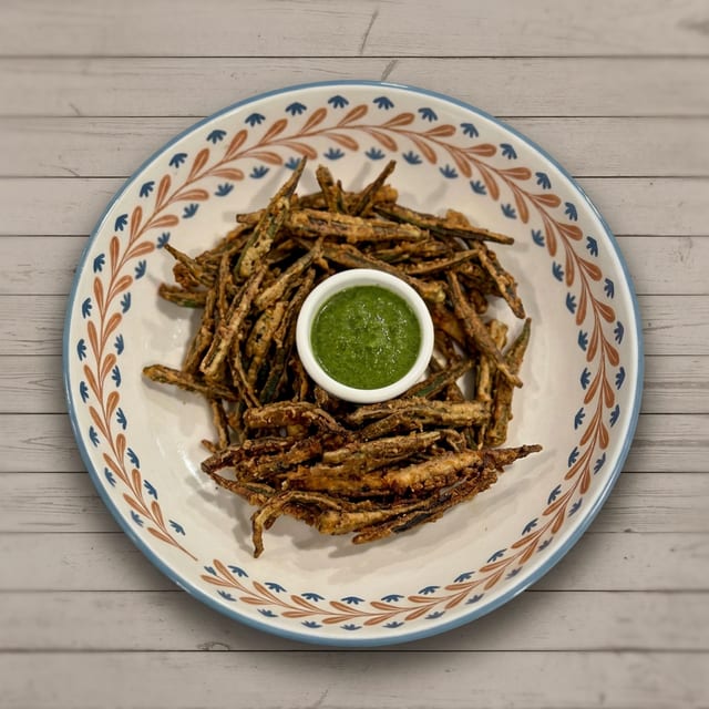 Okra Fries.