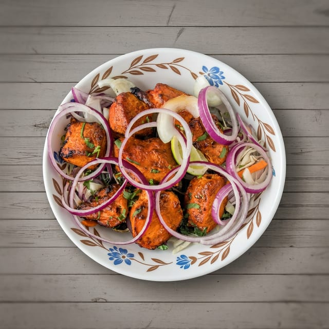 Tiranga Chicken Tikka.